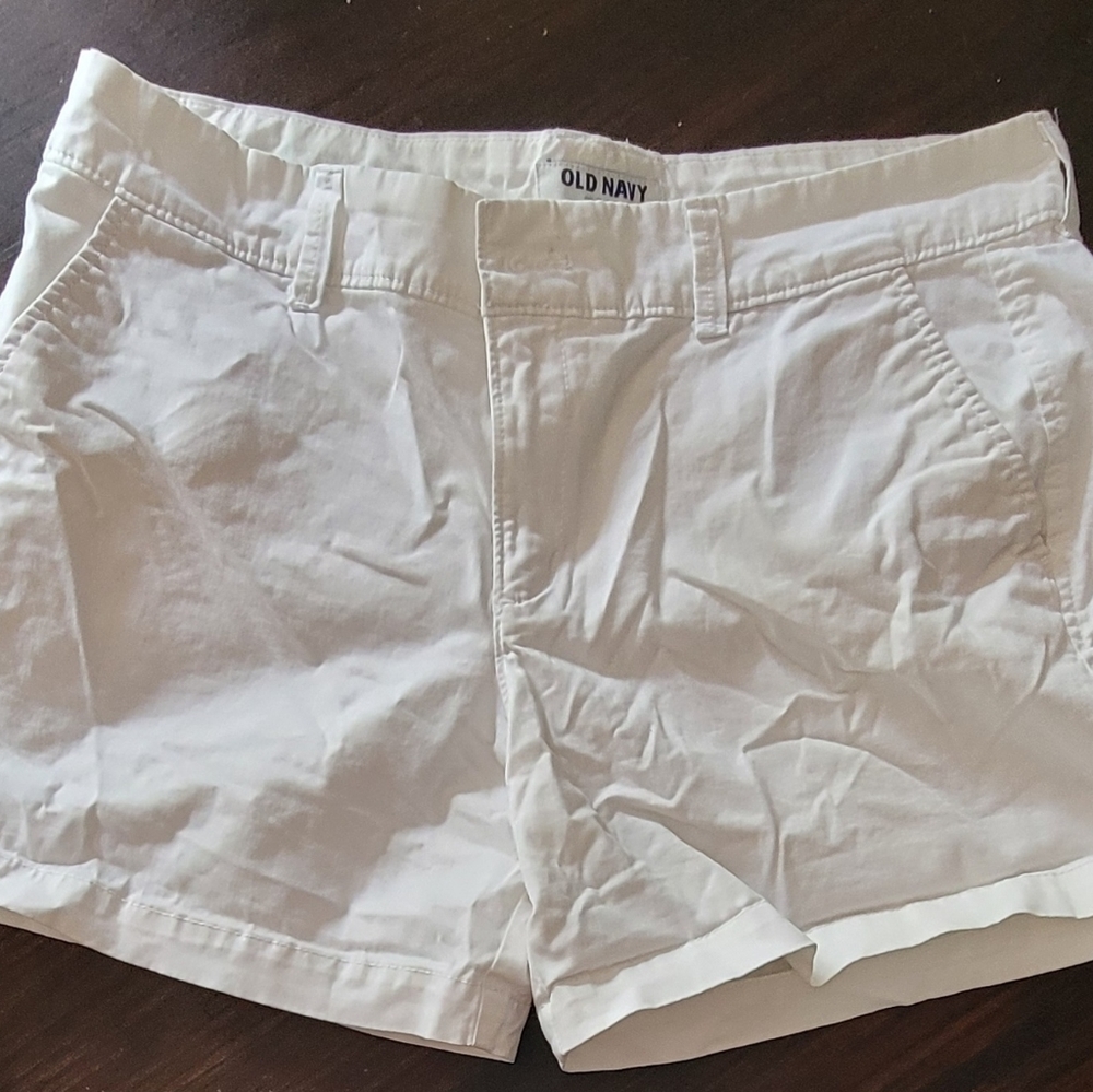 White shorts